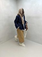 کت جین 2 دکمه 200643 - Image 4