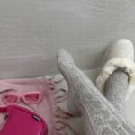 جوراب بلند بافت زنجیری کد 310308