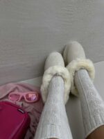 جوراب بلند بافت زنجیری کد 310308 - Image 3