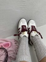 جوراب بلند میله ای کد 310304 - Image 2