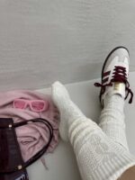 جوراب بلند بافت کد 310303 - Image 2