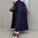 دامن جین کد 101576