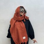 شال موهر ZARA کد 310330