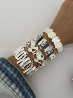 دستبند کشی مینا کاری کد 310313