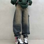 شلوار جین بالنی کد 101598