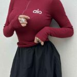 بلوز ALO نیم زیپ کد 180444