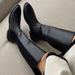 بوت بلند پشت زیپ کد 140843