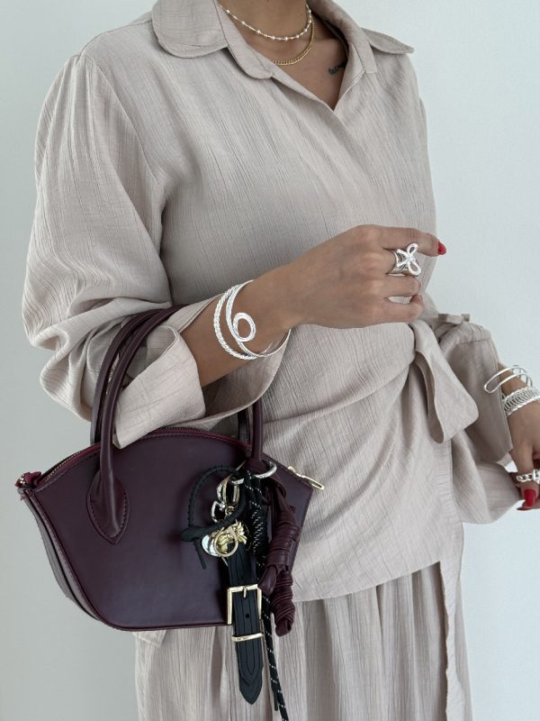 کیف دستی گره ای کد 280424