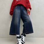 شلوار جین برمودا کد 101609