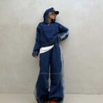 ست هودی و شلوار جین کد 160669