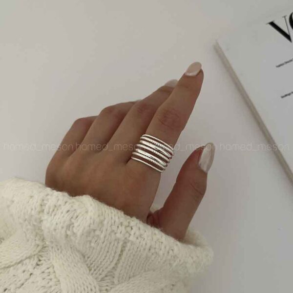 انگشتر سیمی کد 310354