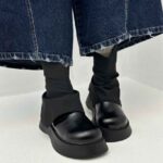 نیم بوت 2 تیکه ورنی کد 140938