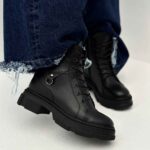 نیم بوت لبه کاپشنی کد 140933