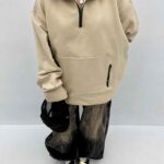 دورس نیم زیپ ساده کد 200714