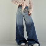شلوار جین بگ کد 101622