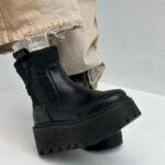 نیم بوت لژ پهن کد 140854