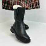 نیم بوت چرم رودوخت کد 140862