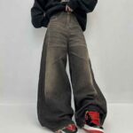 شلوار جین بگ کد 101638