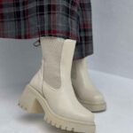 نیم بوت کبریتی پاشنه دار کد 140903