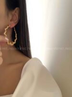 گوشواره طرحدار کد 310369 - Image 7