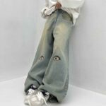 شلوار جین بگ EYES کد 101652