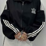 سوییشرت ADIDAS آستین زیپدار کد 160503