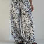 شلوار واید LEOPARD کد 101344