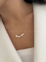 گردنبند 2 تیکه سیمی کد 310397 - Image 2