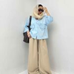 شومیز واکسی جیب دار کد 200776