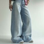 شلوار جین بگ کد 101668