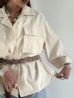 شومیز 2 جیب کد 200788 - Image 4