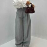 شلوار لینن کد 101663