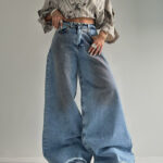 شلوار جین بگ کد 101674