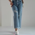 شلوار جین مام کد 101698