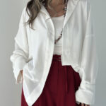 شومیز حریر کد 200778