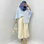 شومیز آستین دکمه کد 200774