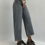 شلوار جین CROP BAG کد 101687