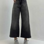 شلوار جین کراپ بگ کد 101690