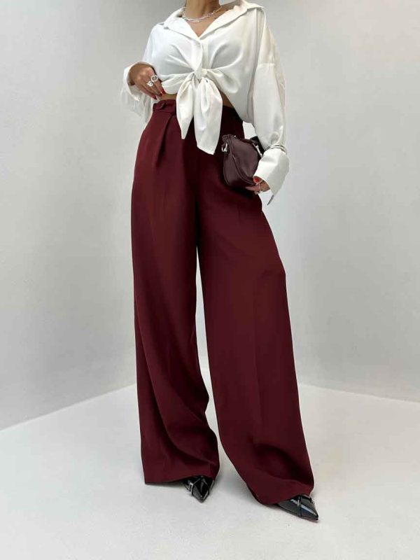 شلوار بگ کرپ کد 101725