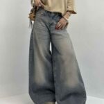 شلوار جین بگ کد 101715