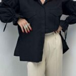 شومیز آستین گت کد 120310