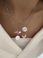 گردنبند TEXT کد 310389 - Image 2