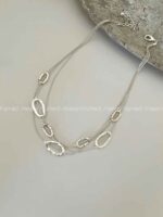 گردنبند 2 تیکه سیمی کد 310397 - Image 4