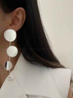 گوشواره SILVER FLORA کد 310427 - Image 5