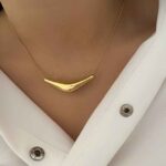 گردنبند هلالی کد 310423