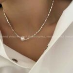 گردنبند تراش مروارید کد 310136