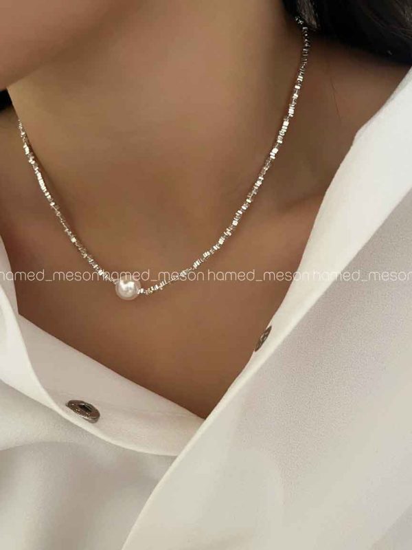 گردنبند تراش مروارید کد 310136