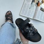 صندل HERMES سگک دار کد 140975