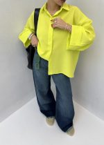 شومیز لینن نچرال کد 220492 - Image 4