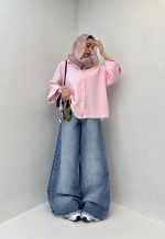 شومیز لینن نچرال کد 220492 - Image 5